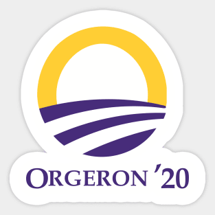 Orgeron For President Sticker